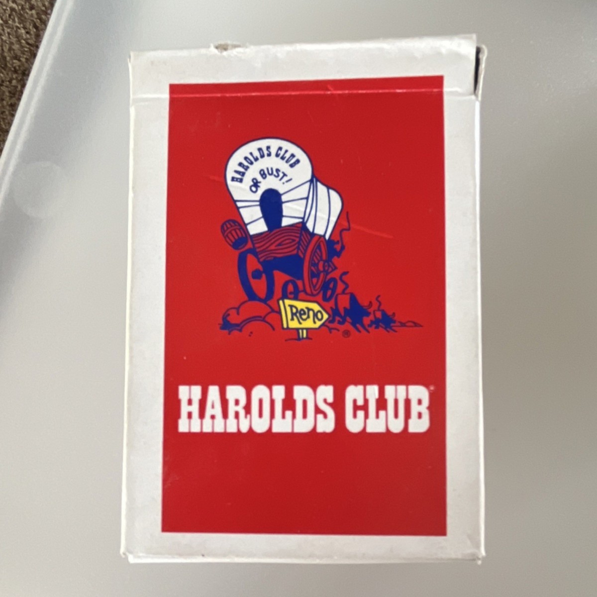 Harolds Club Playing Card Deck, Advertising Theme, Full Deck with