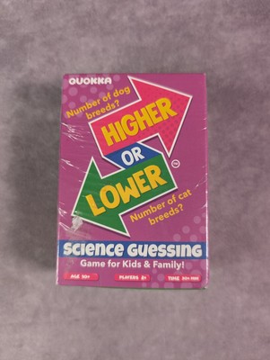 QUOKKA Game - Family Card Game for Kids and Adults - Science Higher or Lower