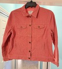Old Navy Coral Corduroy Jacket Women’s Size Large EUC — photo 1