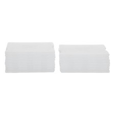 15pcs Plastic Microscope Slides Storage Box - 3 Capacity Glass Slide Container