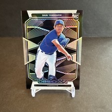 2020 Panini CHRONICLES OBSIDIAN ROOKIE CARD #24 Shun Yamaguchi JAYS EX/NM. rookie card picture