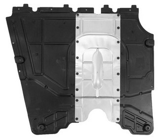 Cache sous moteur pour Fiat Doblo anti-projection d'eau et débris de chantier