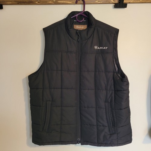 Ariat Real Crius Insulated Vest Women’s Black Full Zip Conceal Carry XXL 2XL - Picture 1 of 6