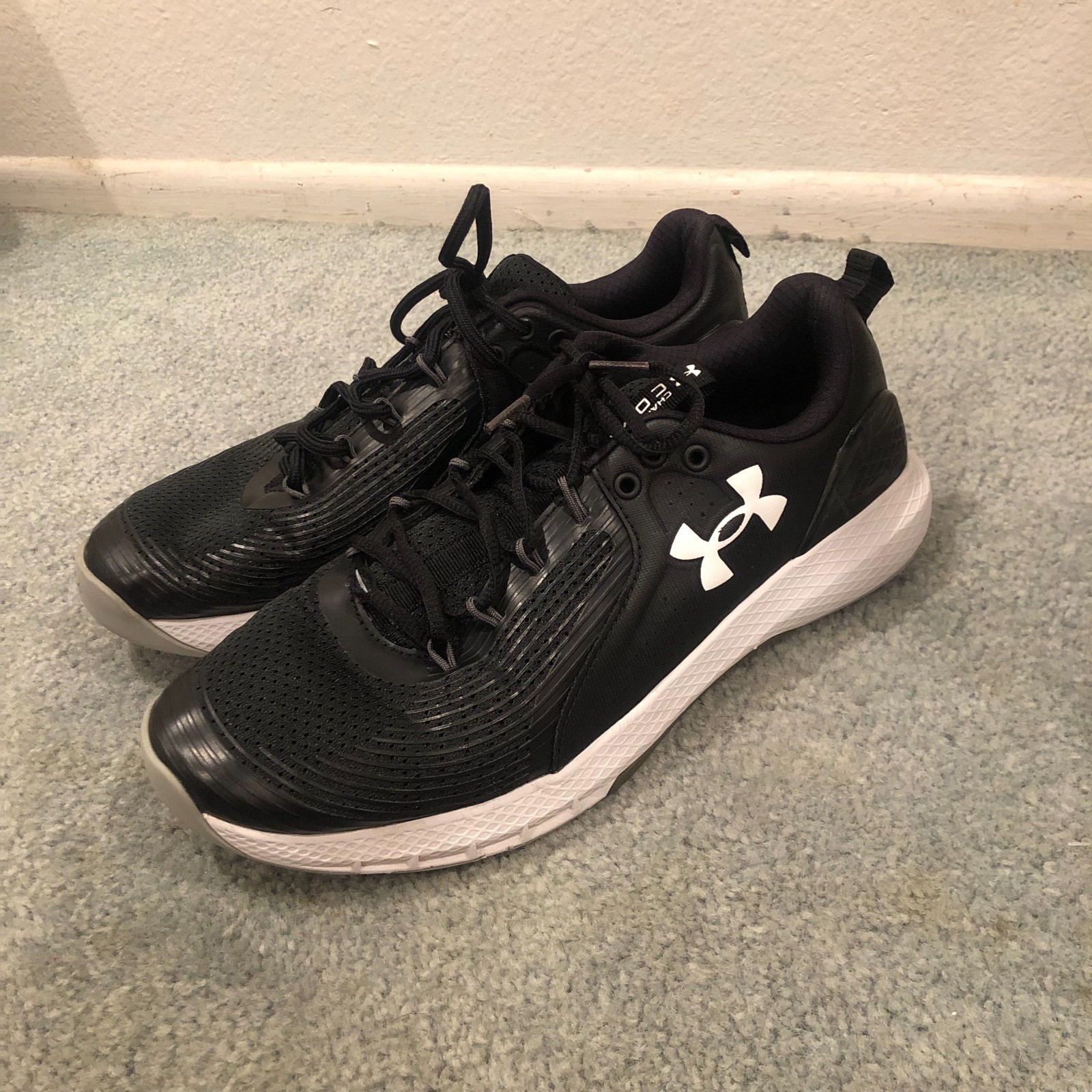 Under Armour Charged Commit Tr3 Mens 11.5 Black - image 2