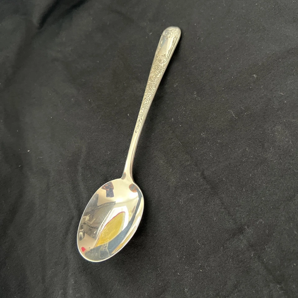 Cuchara sopera crema plata esterlina antigua Maryland 6 1/4" nueva Foto 3 de 4