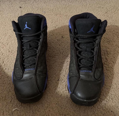 Jordan Air Jordan 13 Retro (GS) Black/Blue Athletic Sneaker US 7Y 884129-040