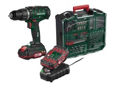 PARKSIDE® Set de perceuse-visseuse sans fil PABS 20-Li 20 V 2 Batteries Chargeur