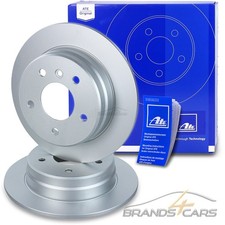 ATE 2x BREMSSCHEIBE VOLL Ø258 HINTEN FÜR MERCEDES BENZ A-KLASSE W168 160-210
