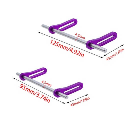 RC Bumper Alloy Front Rear Bull Bars for 1/10 RC Crawler LCG TRX4 SCX10 Capra SE - Picture 4 of 14