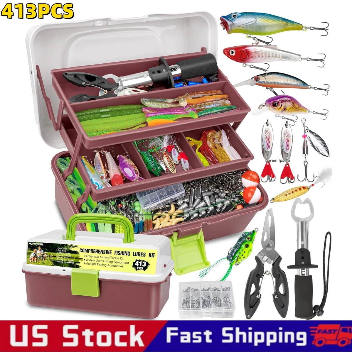 bass fishing tackle box products for sale | eBay