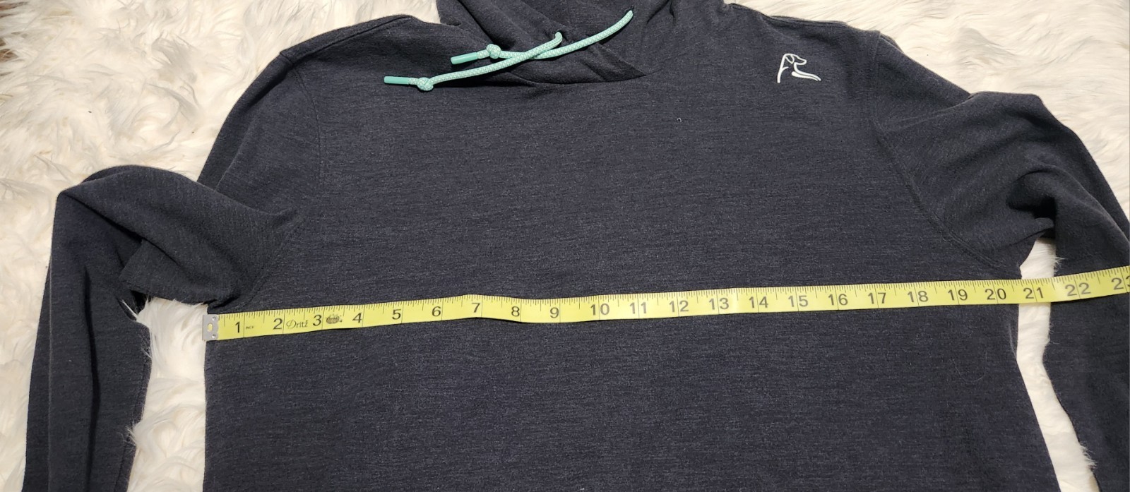 Rhoback Men's Performance Blue Drawstring Hoodie … - image 6