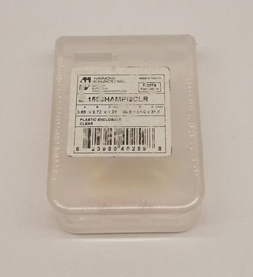 Hammond 1593HAMPI2CLR Raspberry PI 2 B+ Gehäuse transparent
