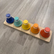 Lovevery Pentatonic Pat Bells From The Music Set Play Kit Free Shipping