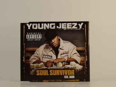 YOUNG JEEZY FT AKON SOUL SURVIVOR (H1) 2 Track CD Single including Picture Sleev