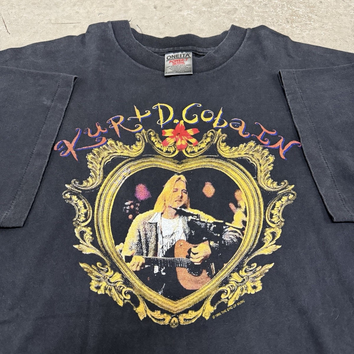 Vintage Nirvana 1995 “the Sun Is Gone” Grunge Band T Shirt Size XL 