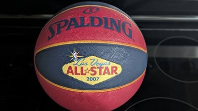 Official Spalding 2007 NBA Las Vegas All Star Game LTD  Money Ball Basketball