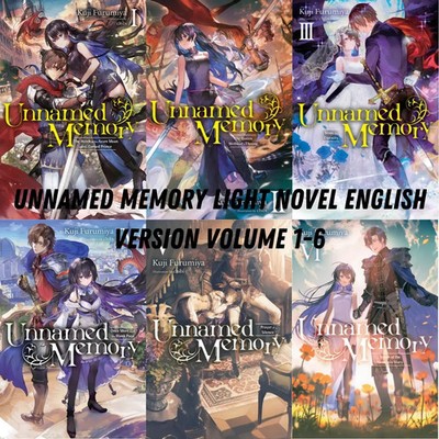 Unnamed Memory Light Novel Volume 1-6 by Kuji Furumiya English Version Book NEW