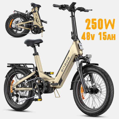 20'' ENGWE L20 3.0 Pro Elektrofahrrad 250W Mittelmotor 15AH Klapprad E-bike 160KM