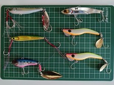 Metal jig set, 6 items, Coreman, , Megabass, Daiwa, BREADEN