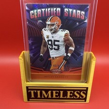 2025 Panini Certified Myles Garrett Certified Stars #CST-MGT Red /99 Browns