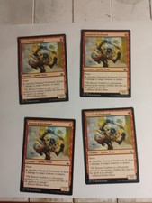 FANATICAL FIREBRAND ~mtg NM Rivals of Ixalan Com x4