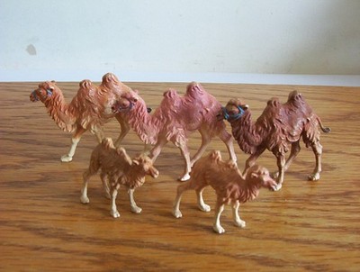 Vintage Britains Zootiere, Kamele.