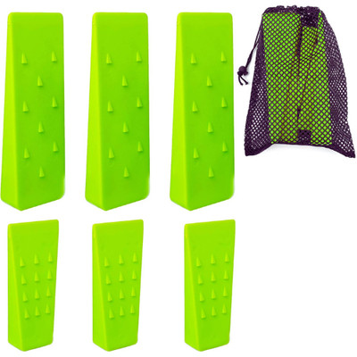 6 Pack Tree Felling Wedges Wedges 5.5'', 8'' & 10'', Logging Felling Bucking Tree