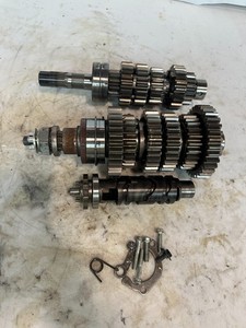 2019 08-20 Suzuki Hayabusa GSXR 1300 TRANSMISSION GEARS TRANNY FORKS SHAFT DRUM