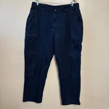 5.11 Tactical Duty Pants Blue Cargo TDU Uniform Trousers Men's XL 39 1/2 - 43