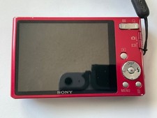 Sony Cyber-shot DSC-W620 14.1MP Digital Camera - Red