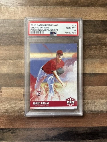 2018 Panini Diamond Kings Pitching #73 Shohei Ohtani RC Gem Mint PSA 10
