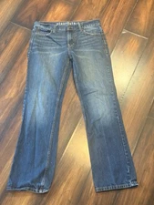 Aeropostale Jeans Men’s 30” X 31” Driggs Slim Bootcut  Retro Denim Dark
