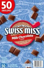 Swiss Miss Milk Chocolate Hot Cocoa Mix 1.38oz 50ct – Instant Chocolate Drink