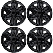 Lot de 4x Enjoliveurs De Roue ACTION NOIR Universel De Roue Pour VW 16'