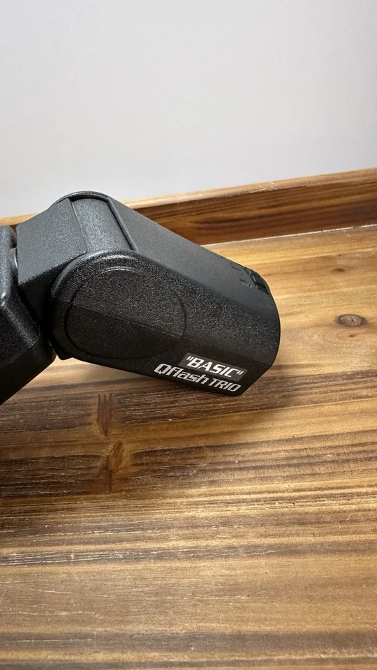 Cámara flash Nikon Quantum Qflash Trio QF8N falta batería, cable, bombilla Foto 2 de 4