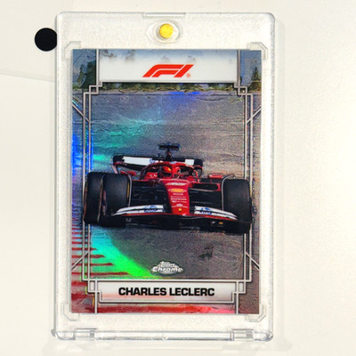 2024 Topps Chrome Formula 1 F1 CHARLES LECLERC Inside Trax Case hit SSP