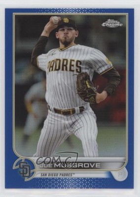 2022 Topps Chrome Blue Refractor 81/150 Joe Musgrove #11 fm0