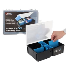 Prime X4 XL Gaming Box | Playing Card Storage Box for Decks and Game Accessor...