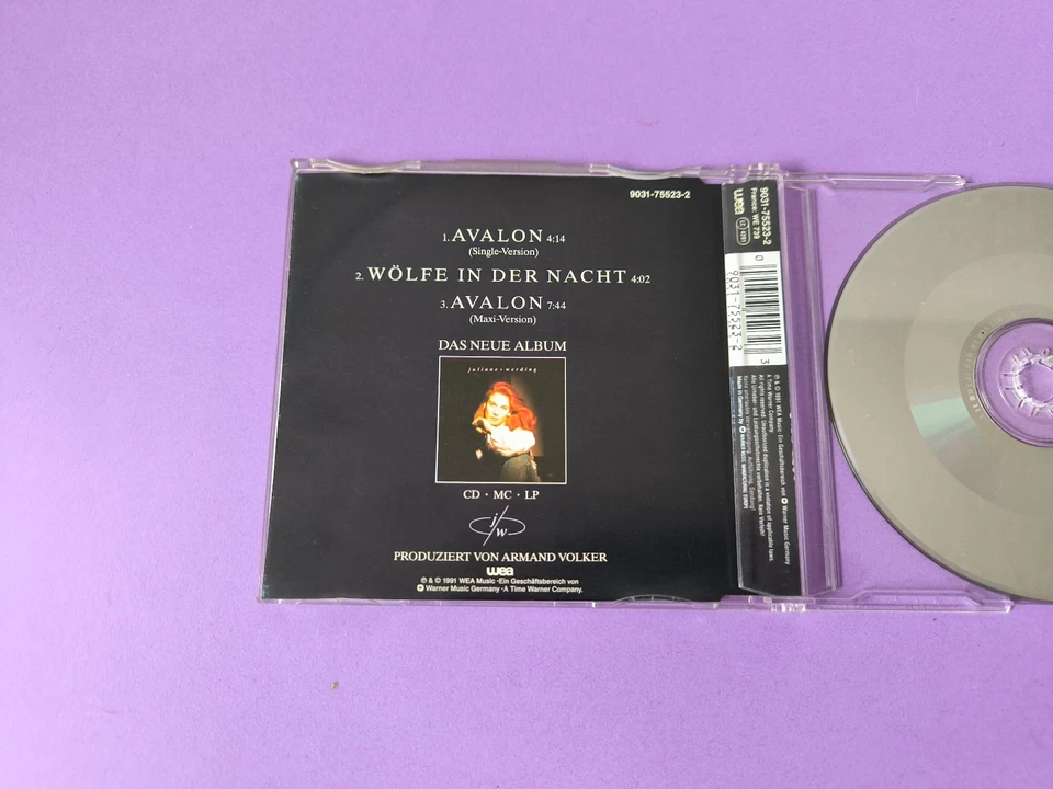 Juliane Werding Avalon 3 Tracks Single CD - Bild 2 von 3
