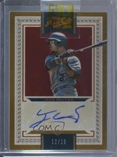 2016 Panini Prime Cuts Base VI Auto Bronze 12/15 Jean Segura #187 Auto fm0