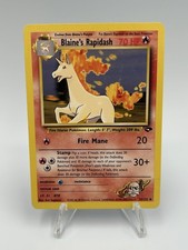 Vintage Pokemon TCG - Blaine’s Rapidash 33/132 - Gym Challenge - LP/MP on eBay