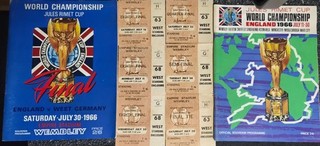 England 1966 World Cup Final England's Tickets Programme Wembley 2026