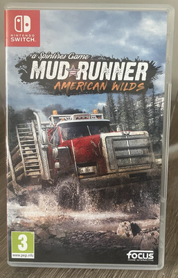 Mud Runner American Wilds Nintendo Switch sehr guter Zustand schneller UK Versand