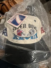 Vintage NWT NFL Super Bowl XXVIII Buffalo Bills Cowboys Logo 7 Snapback Cap Hat