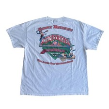 Vintage Jimmy Buffet Chicago Cubs T Shirt Mens XL MLB Wrigley Field Band Tee