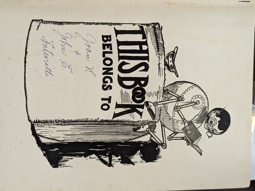 Tik-Tok of OZ - By L. Frank Baum - 1935-1942 edition, Orange Hardcover. - Picture 8 of 12