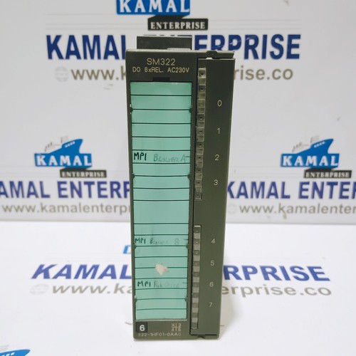 Siemens 6ES7 322-1HF01-0AA0 SIMATIC S7-300 Digital Output Module SC-P2E33339