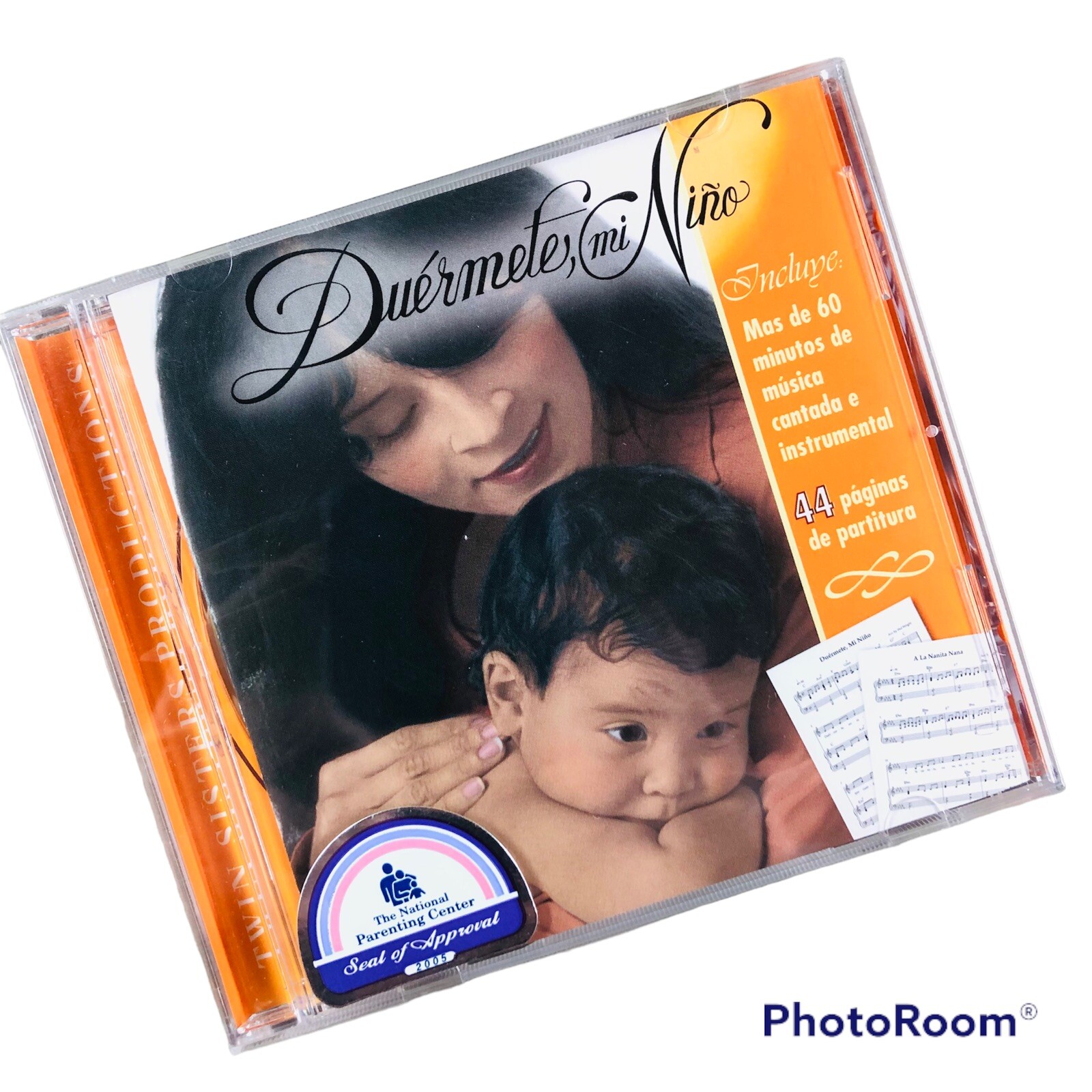 NOS Duermete Mi Nino Go To Sleep My Little Boy Lullabies CD Twin Sisters 2005