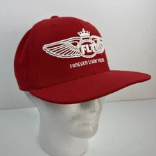 FLF Forever Livin' Fresh Hat Red White Logo The Classics Yupoong Cap Adjustable