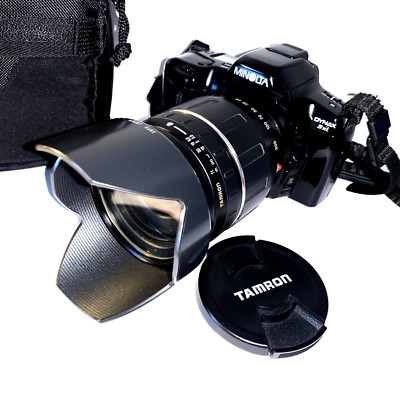 MINOLTA SLR Kamera DYNAX 3xi - TAMRON Objektiv AF 28-300mm 1:3.5-6.3 MACRO Ø 72